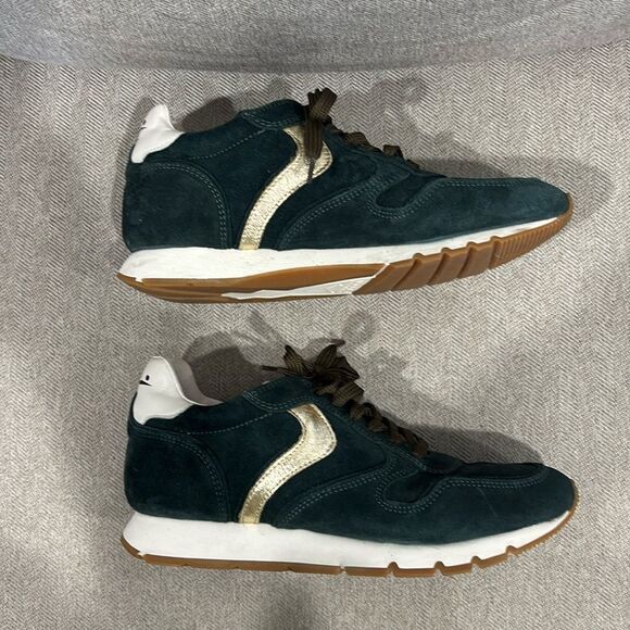 Voile Blanche JULIA SUEDE DARK GREEN - Picture 1 of 8